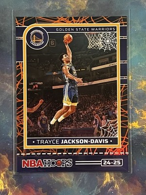 2024-25 Panini Haunted Hoops #108 Trayce Jackson Davis Holo Webs   