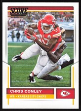 2017 Score #162 Chris Conley Kansas City Chiefs