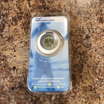 NEW Omron HJ-150 HIP Fitness Pedometer Simple Step Counter 