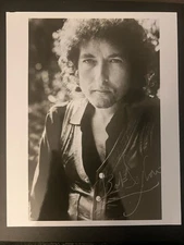 Bob Dylan ~ Autographed 8”x10” Print 1988 - 1990