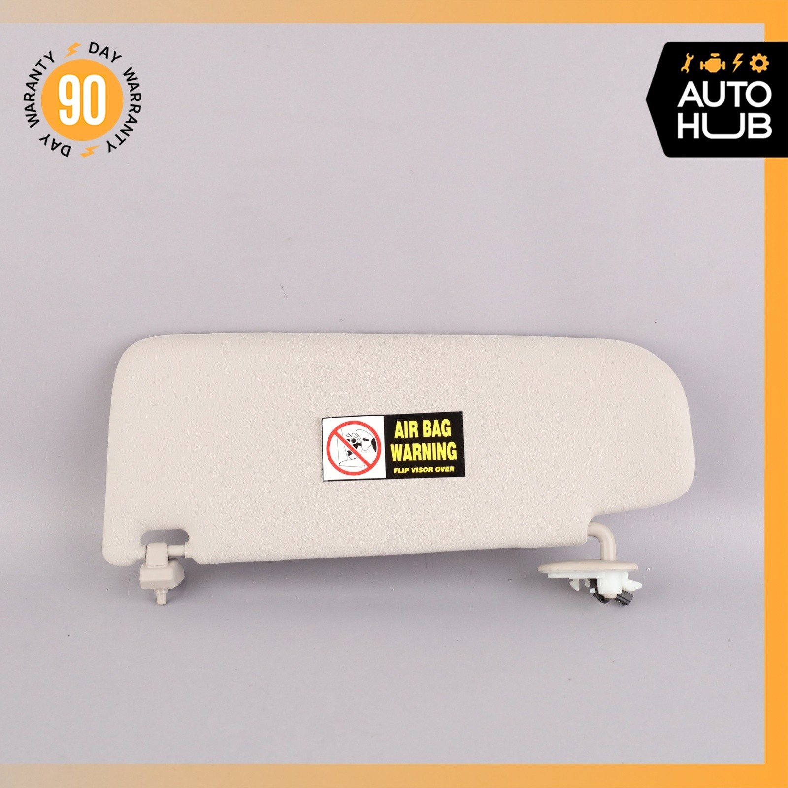 14-17 Maserati Quattroporte M156 Ghibli M157 Right Sun Visor Shade Gray OEM 46k