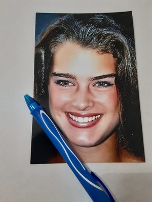 BROOKE SHIELDS, BEAUTIFUL, 4X6 GLOSSY COLOR PHOTO BRAND  NEW 