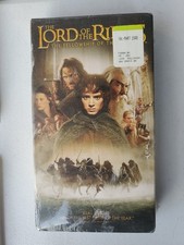 The Lord of the Rings: The Fellowship of the Ring VHS, 2002  Factory Sealed