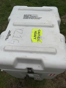Pelican Hardigg Transport Case Military Grade 25x18x18” W/Removable Foam