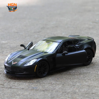 1/36 Chevrolet Corvette C7 Alloy Diecast Super Sport Auto Modell Spielzeug Simulation M