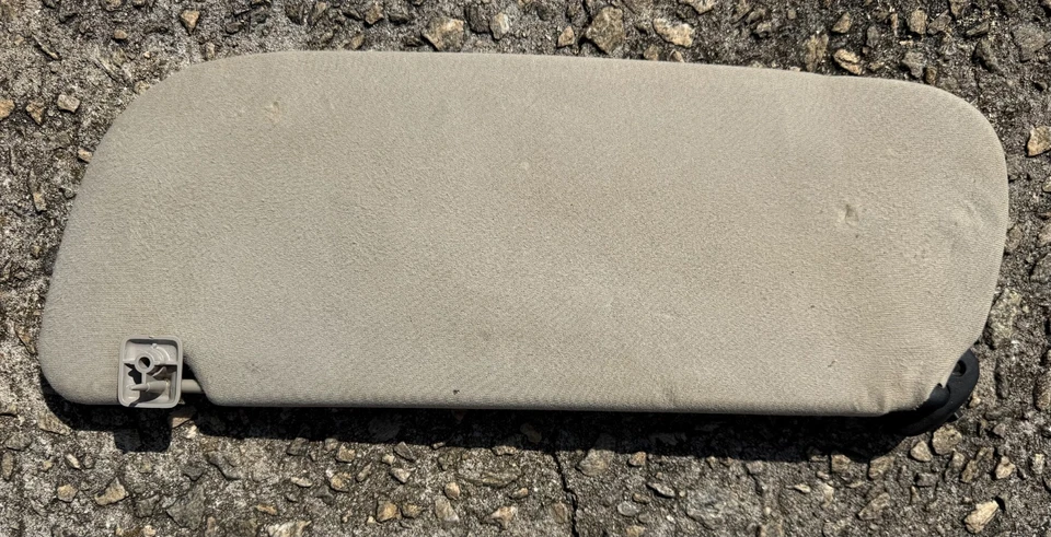 Dodge Ram 1500 2500 1994-2001 pasajero gris tela iluminada parasol derecho fabricante de equipos originales Foto 3 de 3