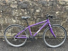 Frog Bikes Frog 69 Kids Bike 24in Purple Flat Bar V-Brake Reflectors