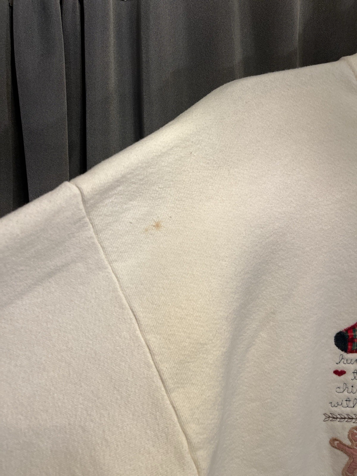 Vintage Christmas Patchwork Grid Festive Holiday … - image 4