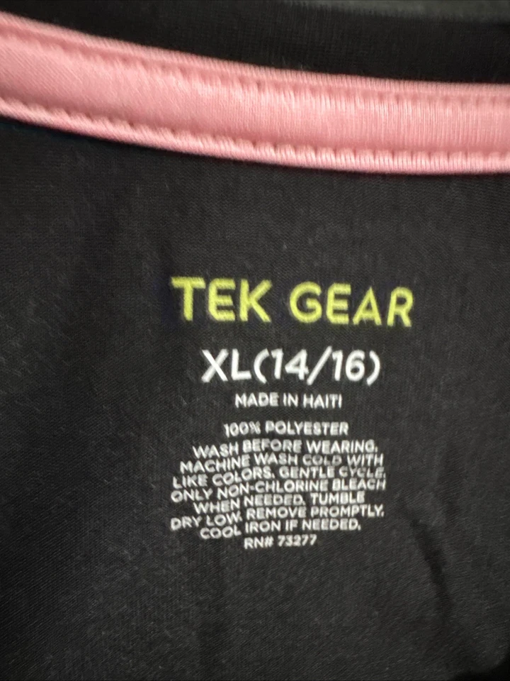Tek Gear Athletic Oufit Niñas Talla Grande y XL 10/12 14/16 Foto 2 de 4