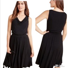 Anthropologie Maeve Jersey Brianne Cowl Neck Dress Size Large 