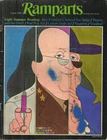 RAMPARTS MAGAZINE - August 1966 - ELDRIDGE CLEAVER, WILLIAM S BURROUGHS, MORE!!!