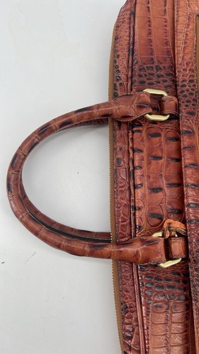 Brahmin Pecan Melbourne Laptoptasche Kroko Muster - Bild 15 von 16