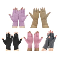 Compression Gloves Dailywork Fingerless GloveS Gift for Rheumatiod