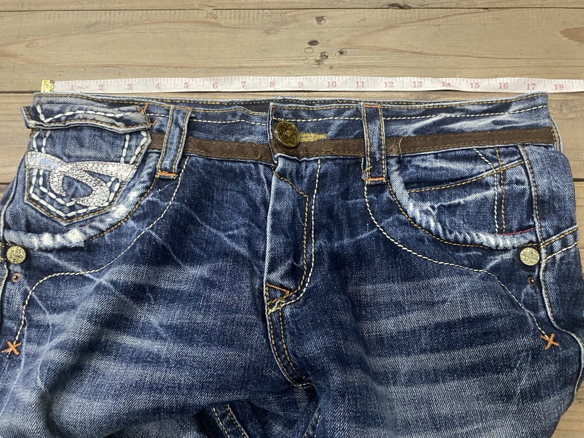 Vtg. Red Pepper Jeans Size 30 (over 32”) Mens Denim Blue Y2K
