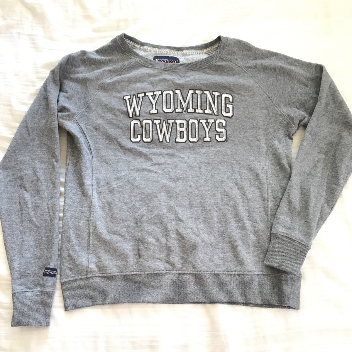Jansport University Wyoming Cowboys Crewneck Sweatshirt Size
