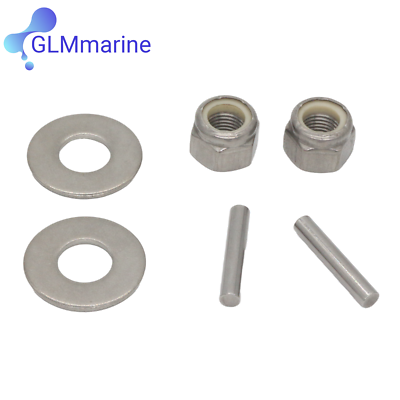 Prop Nut Kit E (MKP-34) For Minn Kota MKP-33 & MKP-38 Weedless Wedge 2 Prop - Includes Nut, Pins, Washers