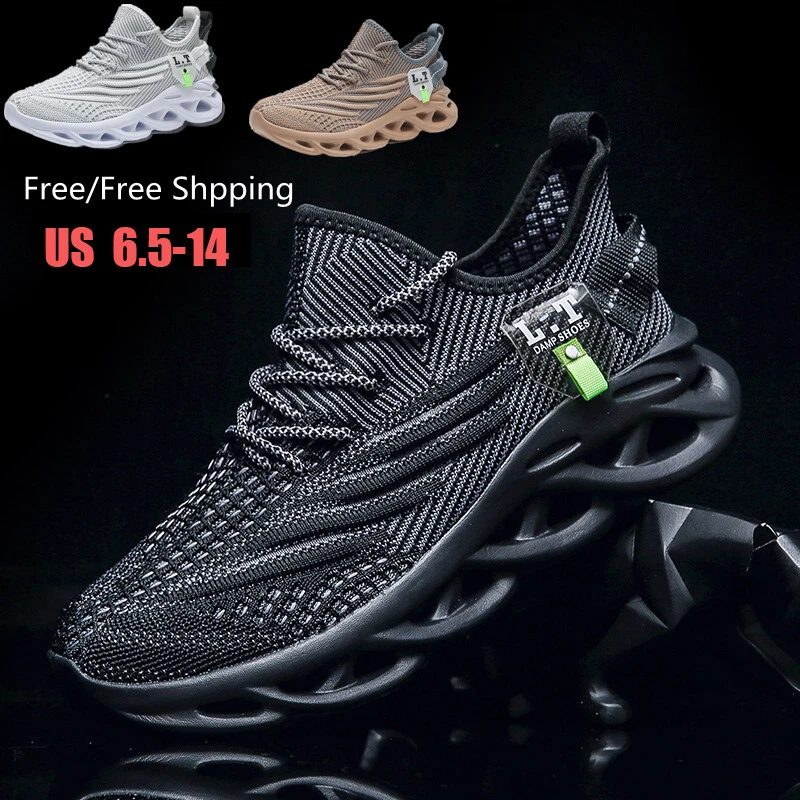 Men's Casual Running Sneakers Walking Sports Athletic Outdoor Tennis Shoes  Gym