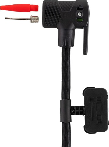 Compact 120 PSI Foot Pump with Air-Zoned Gauge and Sports Ball Attachments - Picture 6 of 9