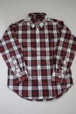 CHAPS Boys Long Sleeve Cotton Button Down Shirt size 6