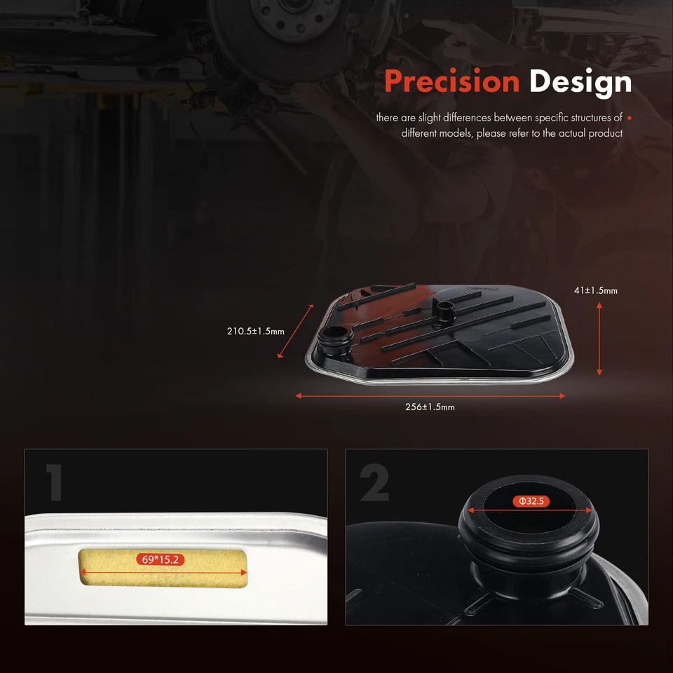 Automatic Transmission Filter for Dodge Challenger Charger Jeep Grand Cherokee - Image 3 of 4