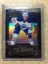 16-17 OPC O-PEE-CHEE PLatinum VIP Black #VIP-1 CONNOR MCDAVID SSP