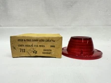1962 Chevrolet Full Size Pass & Sta Wag NORS Tail Light Lamp Lens 5953731