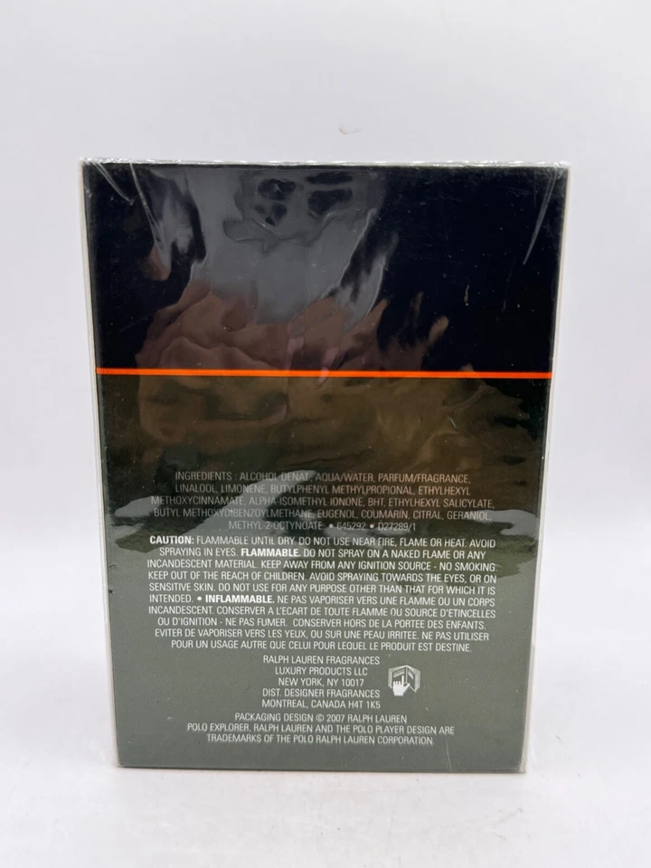 POLO EXPLORER POR RALPH LAUREN 125ML EDT SPRAY VINTAGE (NOVO COM CAIXA E LACRADO) - Imagem 2 de 4
