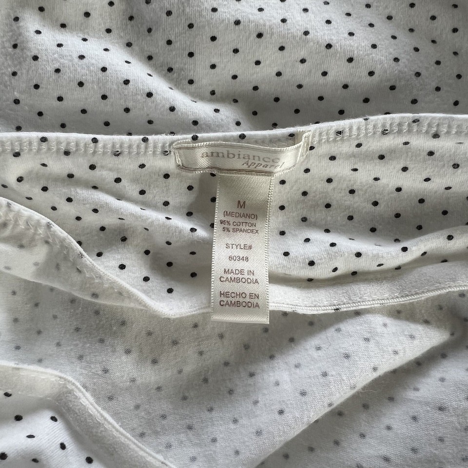 Y2K scene emo polkadot babydoll tank top coquette cami M lace twee alt