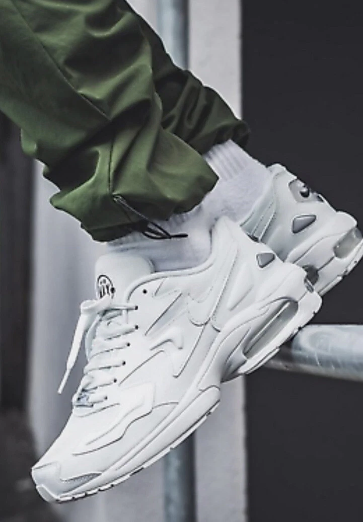 Nike air max2 cheap light triple white