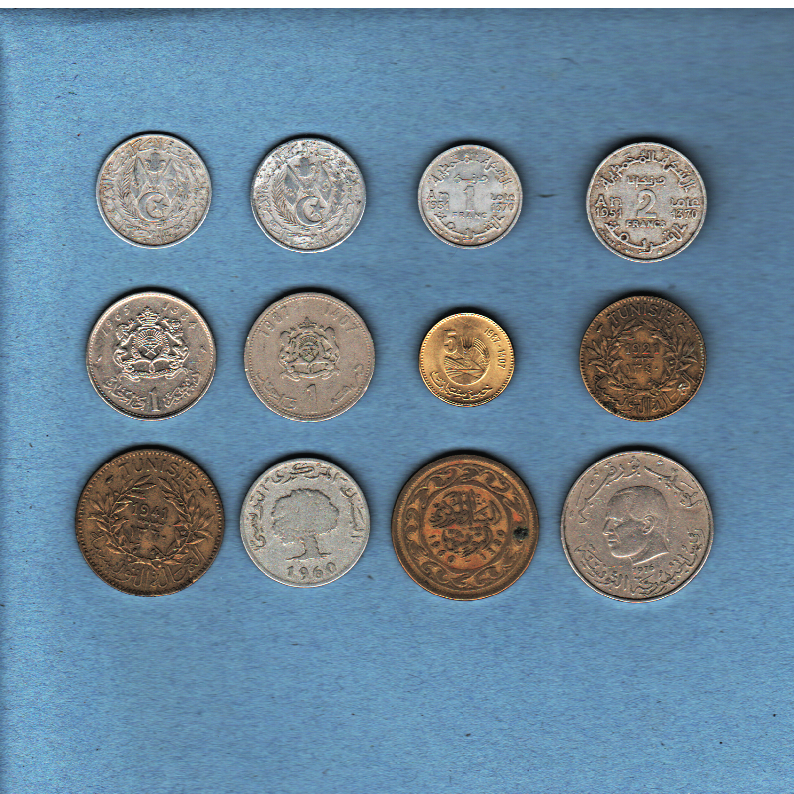 Algeria & Morocco - Coin  Collection Lot - World/Foreign/Africa