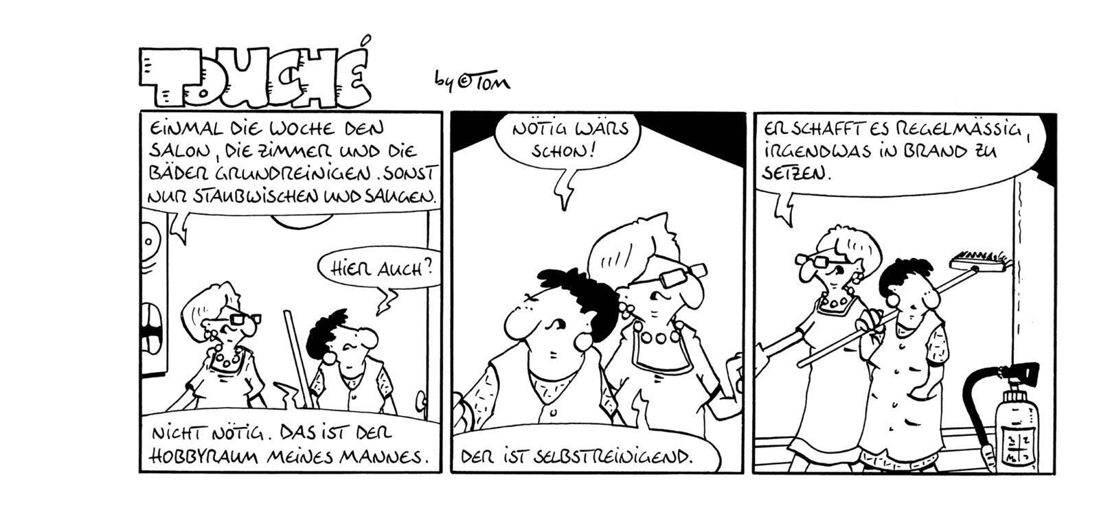 Thumbnail - Tom Touché 8500: Comicstrips Und Cartoons, ©tom