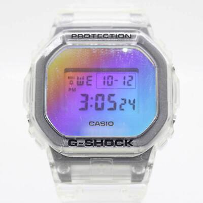 Casio G-Shock Watch Dw-5600Srs-7Jf Clear Skeleton Rainbow Casio G-Shock Watch Dw-5600Srs-7Jf Clear Skeleton Rainbow