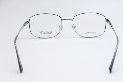 NEW CHARMANT CH 8177 GR GREY SILVER AUTHENTIC EYEGLASSES 56-19 - Picture 4 of 4