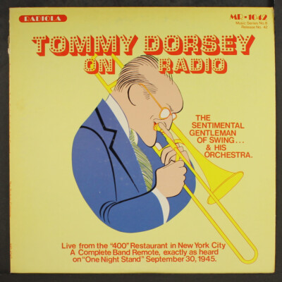 TOMMY DORSEY / EDDIE CONDON: on radio / jazz concert RADIOLA 12'' LP 33 RPM