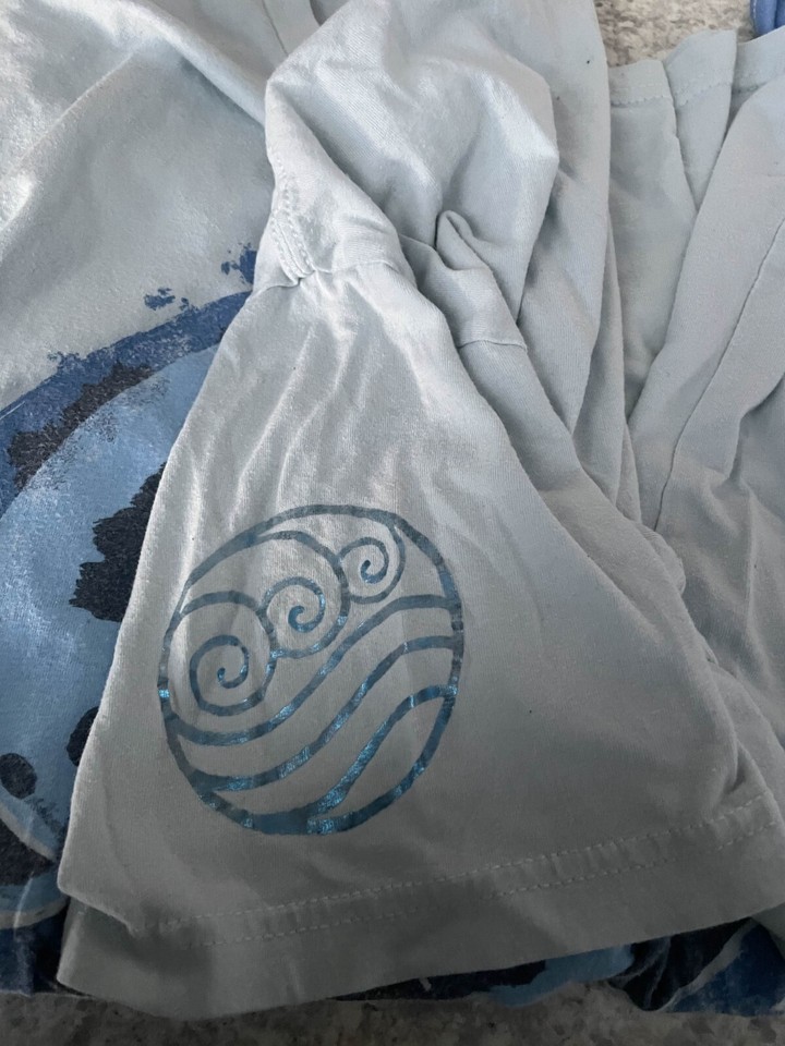 Blue Rare/Discontinued T Shirt Lot Size M (Discord & Avatar the Last