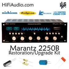 Marantz 2250B rebuild restoration recap upgrade kit repair capacitor