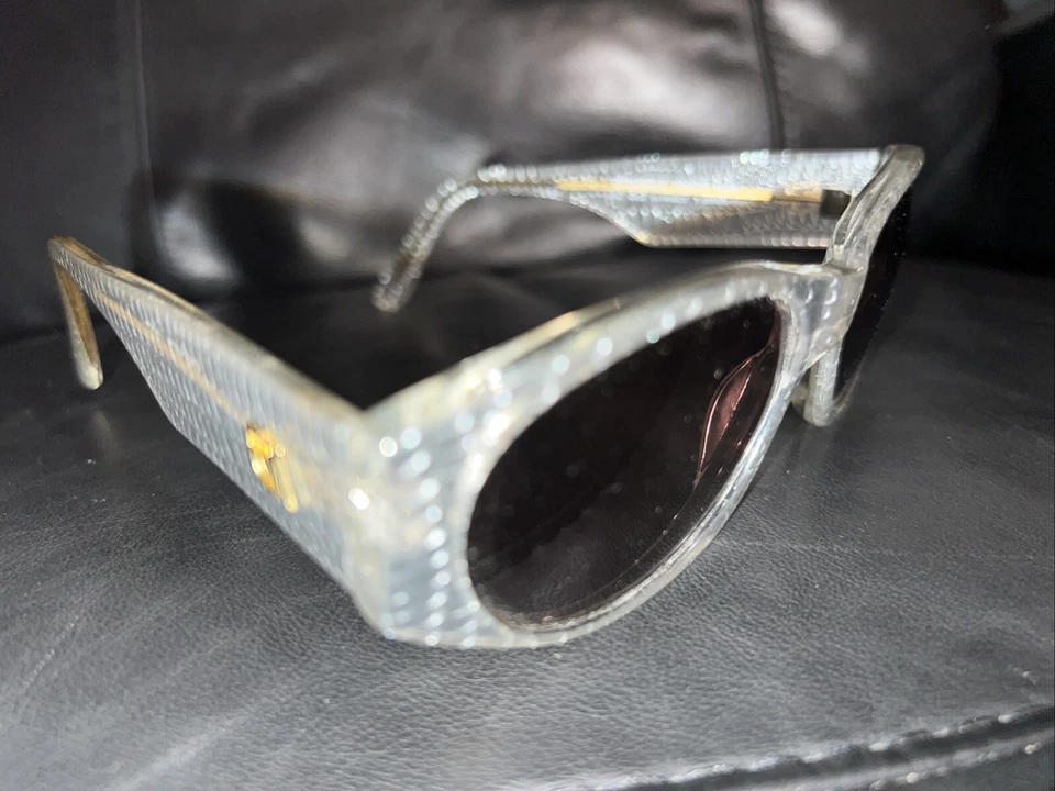 Gafas de sol Emmanuelle Khanh vintage años 80 ojos privados EK 157 207 auténticas raras Foto 2 de 4
