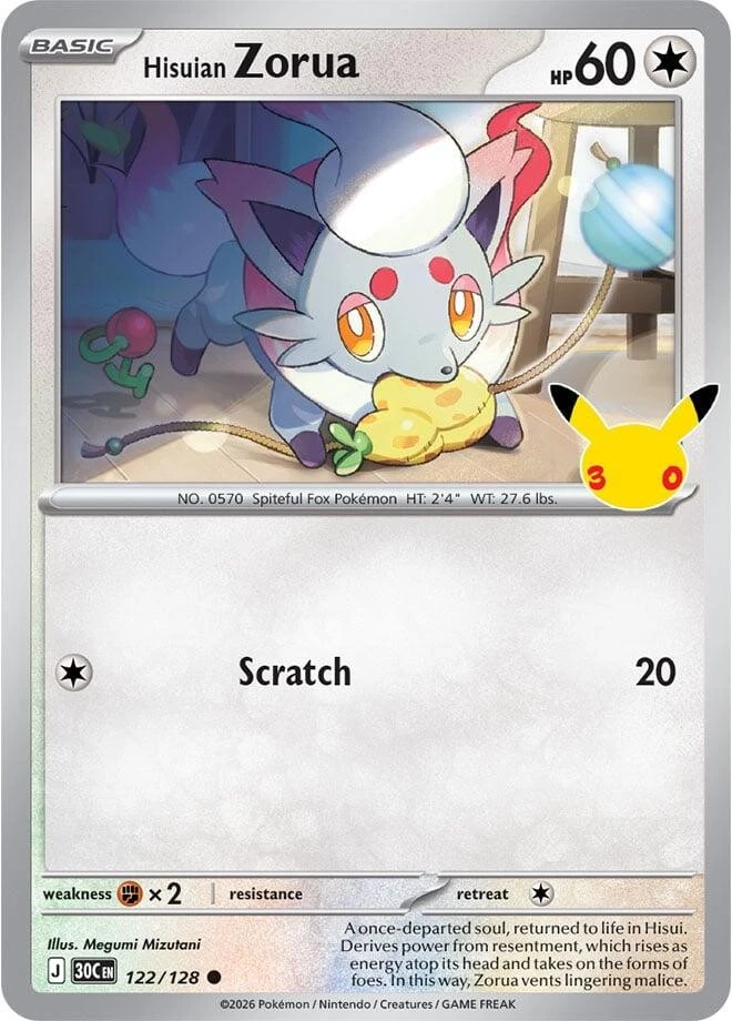 25+ Hisuian Zorua Pokémon TCG Cards for sale | Updated Oct 2026