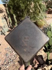 GRISWOLD SQUARE UTILITY SKILLET 768  E Erie PA Small Block Logo Cast Iron