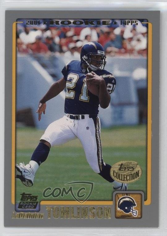 2001 Topps Topps Collection LaDainian Tomlinson #350 Rookie RC HOF 07i7