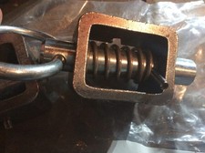 5/8in Weld On Spring Latch Assembly Gate Bolt 4.68x2.53in Black Gate Latch USNEW