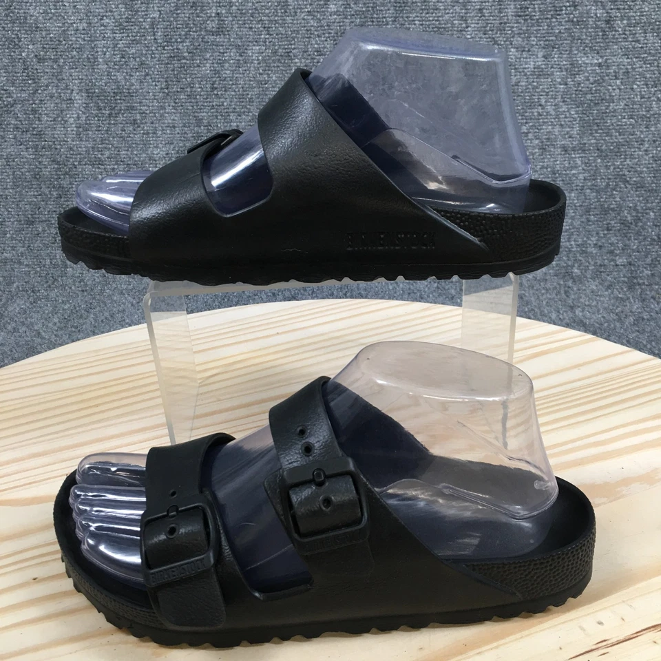 Sandálias Birkenstock Feminina 36 Arizona EVA Casual Fivela Slide Preto - Imagem 2 de 4