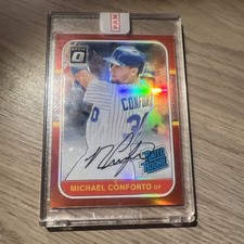 2016 Topps Michael Conforto 87-MC Rookie Auto Autograph
