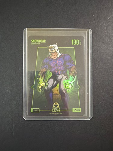 Snowbear Edition Bo Jackson Battle Arena 130 Power Glow BF-92 Update Foil