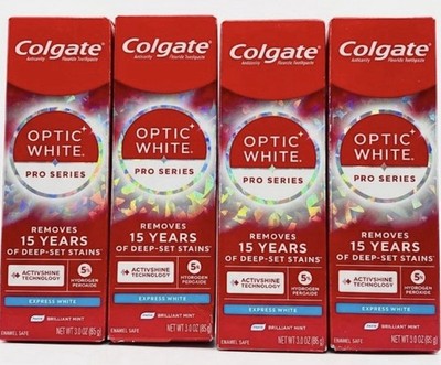 colgate optic white toothpaste pro series Express White