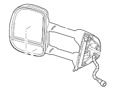 Genuine Ford Mirror Assembly - Rear View Outer 5C3Z-17682-EAACP