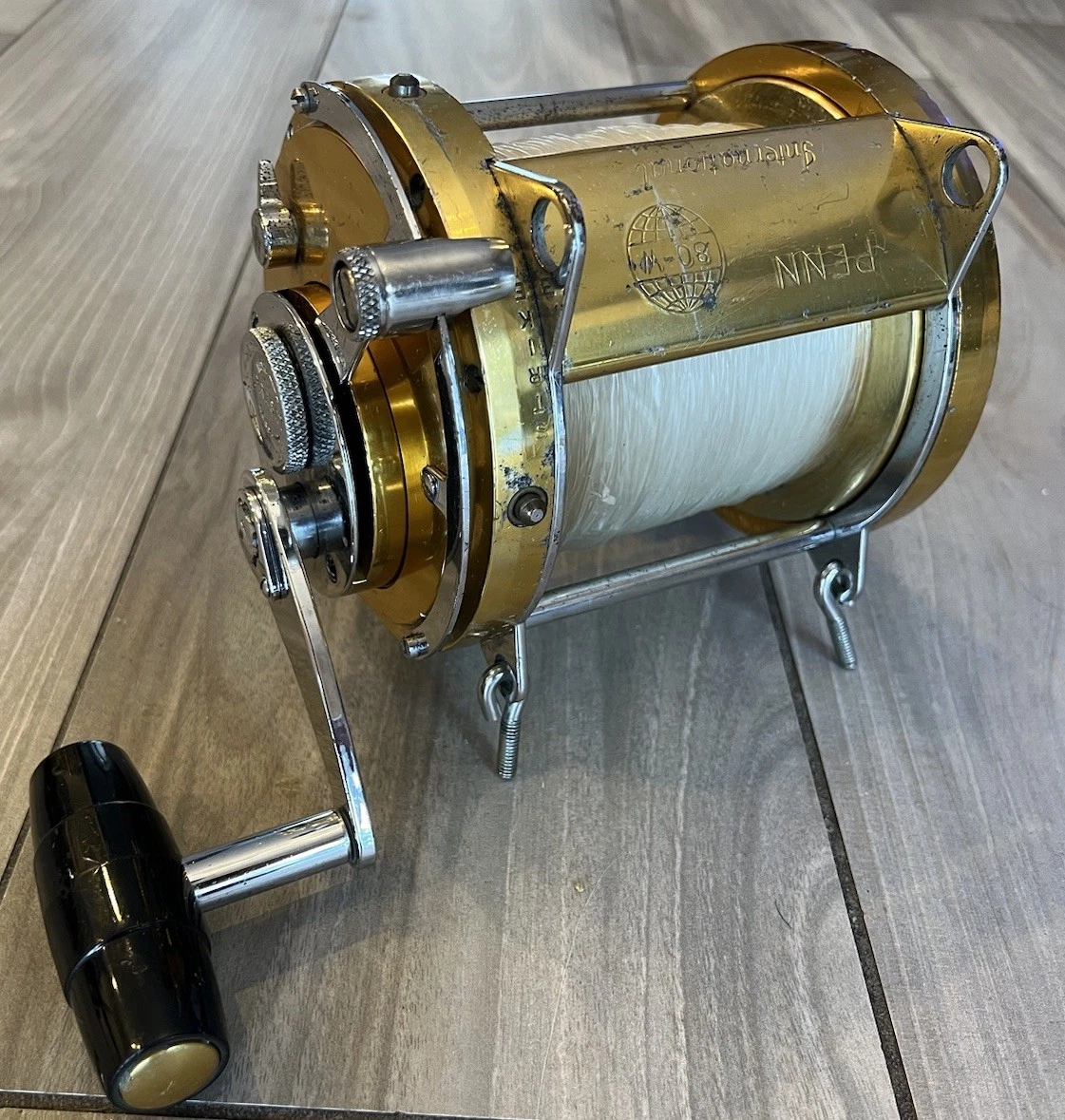 リール PENN International 80 Penn Reels International II 80TW Lever Drag Big Game Trolling USA
