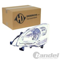 Diederichs Halogen Scheinwerfer Mit LWR Rechts FüR CitroËN Berlingo | 4013680
