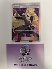 Pokemon TCG Cynthia Full Art Trainer Ultra Prism 148/156, NM on eBay