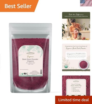 Organic Beet Root Powder for Men & Women - Use for Juice, Smoothies, & Tea, N...